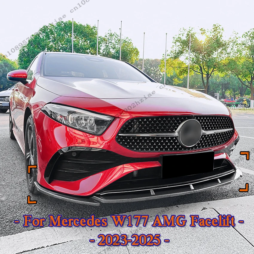Front Bumper Spoiler Lip For Mercedes Benz W177 A180 A200 A35 AMG Facelift 2023-2025 ABS Gloss Black Splitter Diffuser Tuning
Front Bumper Spoiler Lip For Mercedes Benz W177 A180 A200 A35 AMG Facelift 2023-2025 ABS Gloss Black Splitter Diffuser Tuning