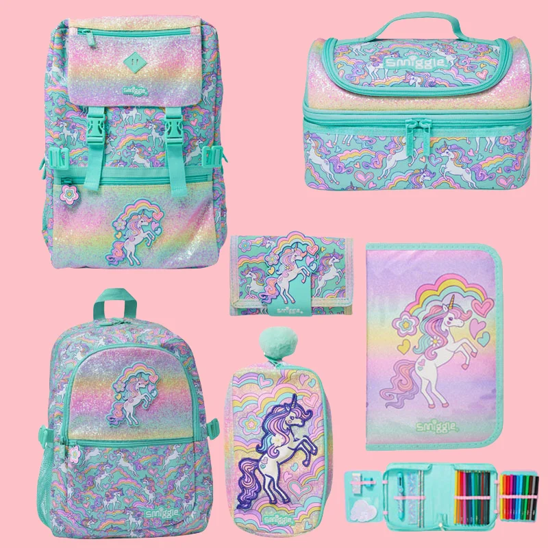 New Genuine Australian Smiggle School Supplies Large Capacity Lightweight Backpack Lunch Bag Pencil Bag Anime Backpack Student G
New Genuine Australian Smiggle School Supplies Large Capacity Lightweight Backpack Lunch Bag Pencil Bag Anime Backpack Student G