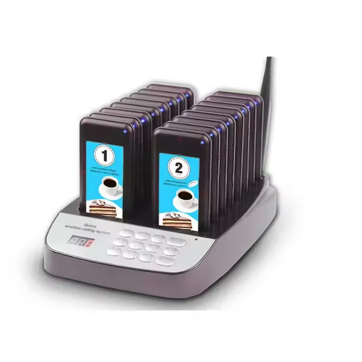 2025 Popular 16 Pagers Coaster Call Restaurant Waiter System Restaurant Guest Paging System Queues Waiting System
2025 Popular 16 Pagers Coaster Call Restaurant Waiter System Restaurant Guest Paging System Queues Waiting System