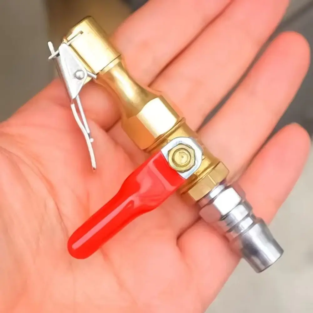 Quick Release Tire Inflator Chuck With Clip Quick Inflation Quick Release Valve Lock On Design Valve Air Chuck Quick Air Chuck
Quick Release Tire Inflator Chuck With Clip Quick Inflation Quick Release Valve Lock On Design Valve Air Chuck Quick Air Chuck