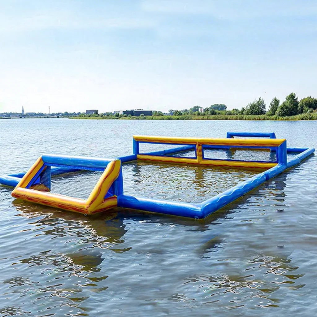 Коммерческое надувное оборудование для водных игр: надувное поле для водного волейбола
Коммерческое надувное оборудование для водных игр: надувное поле для водного волейбола