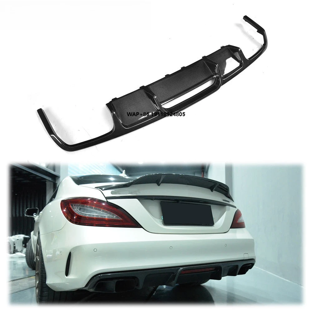 For Benz W218 CLS500 CLS63 2015-2017 Rear Bumper Diffuser Lip Carbon Fiber
For Benz W218 CLS500 CLS63 2015-2017 Rear Bumper Diffuser Lip Carbon Fiber