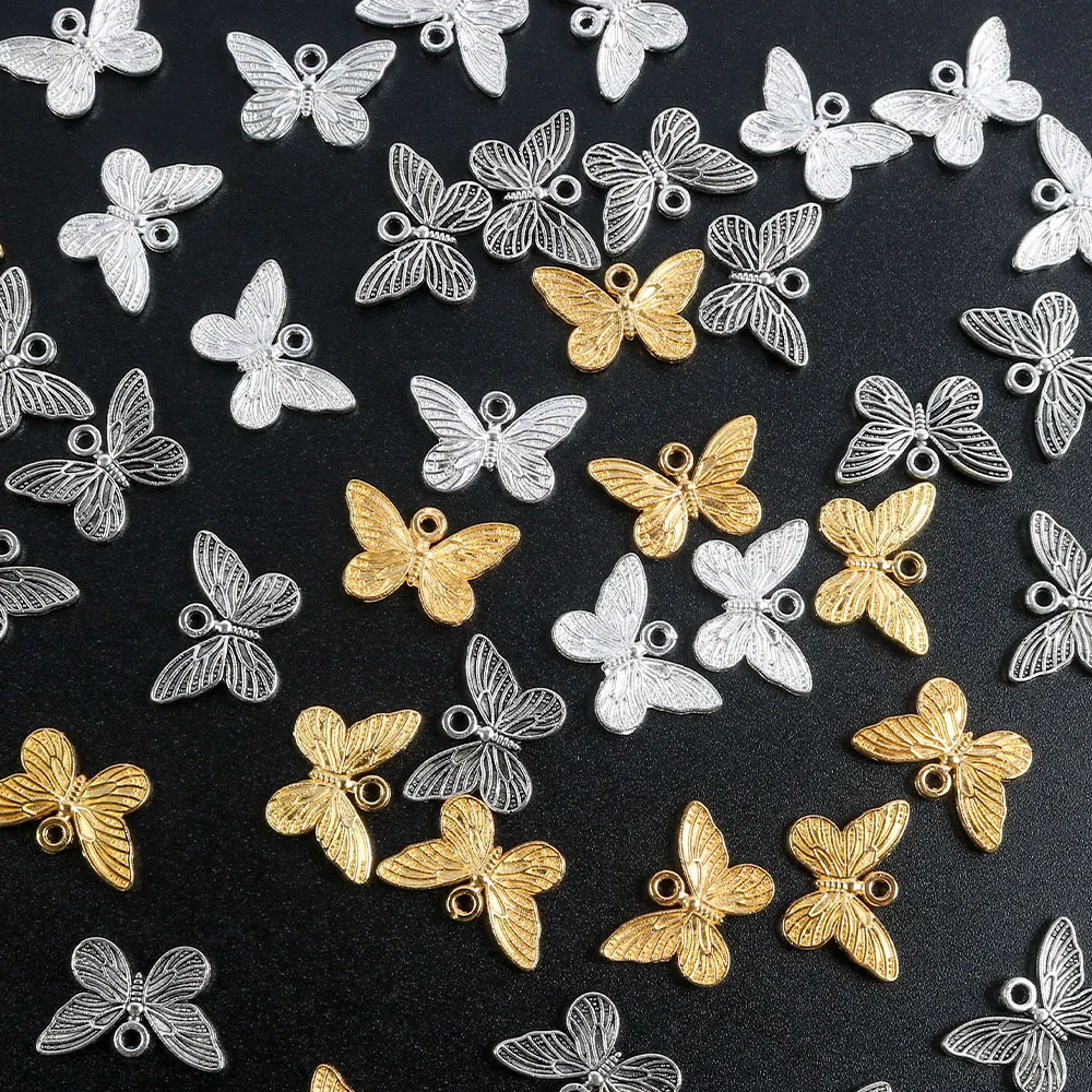 20pcs Alloy Butterfly Metal Pendant Diy Necklace Bracelet Key Chain Pendant Jewelry Making Materials Diy Accessories
20pcs Alloy Butterfly Metal Pendant Diy Necklace Bracelet Key Chain Pendant Jewelry Making Materials Diy Accessories
