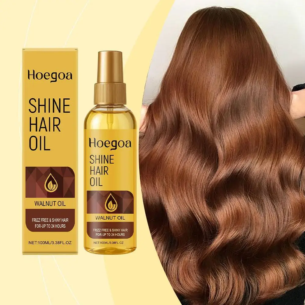 100ml Walnut Oil Hair Care Oil Nourishing Smoothing Shine Soft Hair Essential Serum Repairing Damaged Frizz Dry Hair Care
100ml Walnut Oil Hair Care Oil Nourishing Smoothing Shine Soft Hair Essential Serum Repairing Damaged Frizz Dry Hair Care