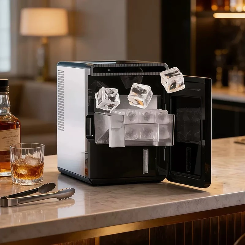 Dafang ice, small household automatic, high-end bar ice cube making machine
Dafang ice, small household automatic, high-end bar ice cube making machine