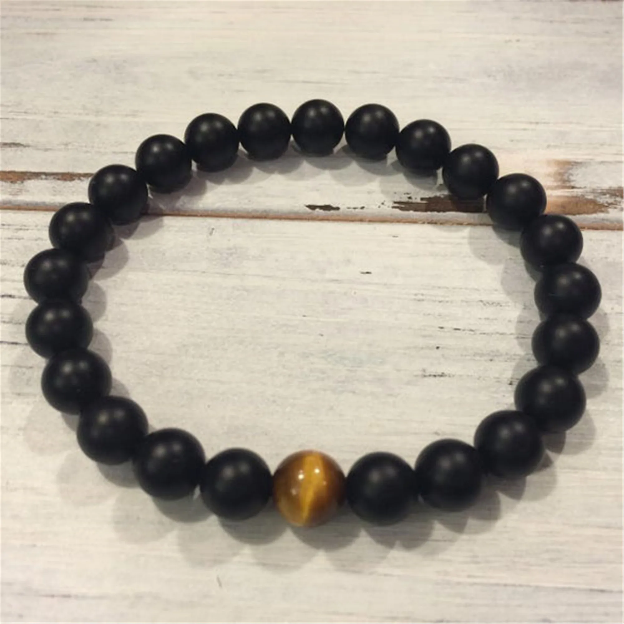 8mm Black Onyx Beads Bracelet 7.5inch Stackable Trendy Teens Wrap Chain Women Gift Handmade Mala
8mm Black Onyx Beads Bracelet 7.5inch Stackable Trendy Teens Wrap Chain Women Gift Handmade Mala