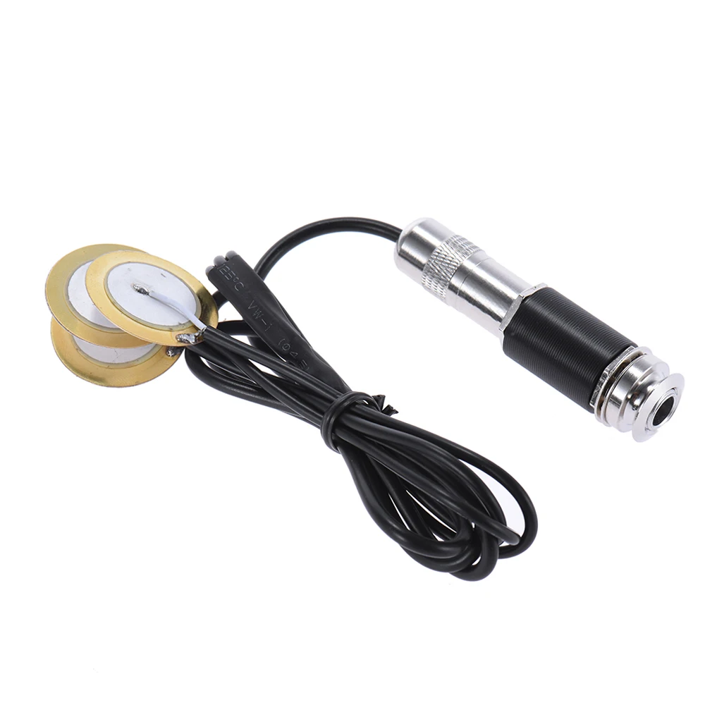 Acoustic String Instrument 3 Transducers Piezo Pickup System 6.35mm 75cm Audio Cable 46g Item Weight 49g Package Weight 1 
Acoustic String Instrument 3 Transducers Piezo Pickup System 6.35mm 75cm Audio Cable 46g Item Weight 49g Package Weight 1