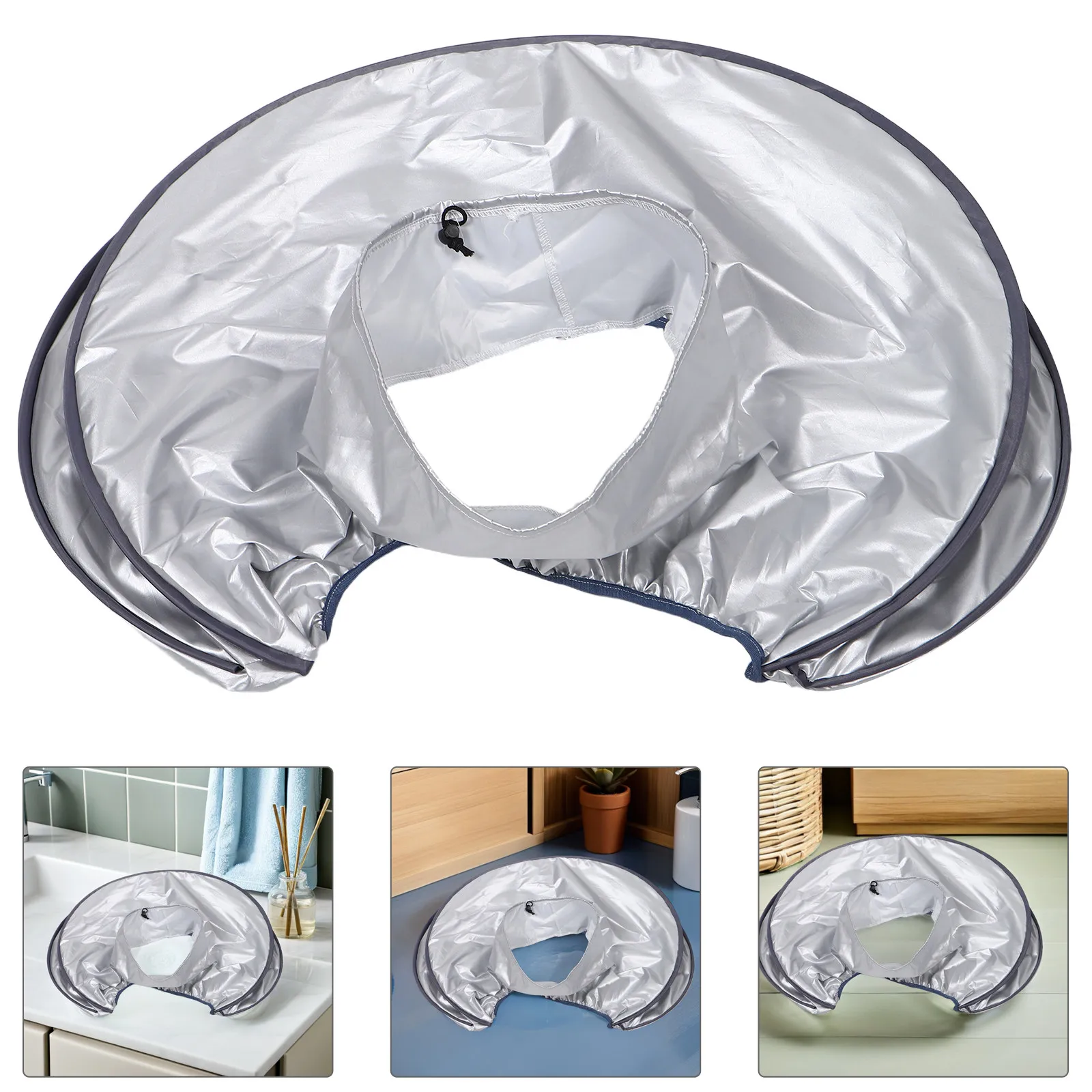 Silver Thai Head Spa Steam Cap Deep Conditioning Hair Treatment Hood Adjustable Size for Salon Shampoo Bed Professional Steam
Silver Thai Head Spa Steam Cap Deep Conditioning Hair Treatment Hood Adjustable Size for Salon Shampoo Bed Professional Steam