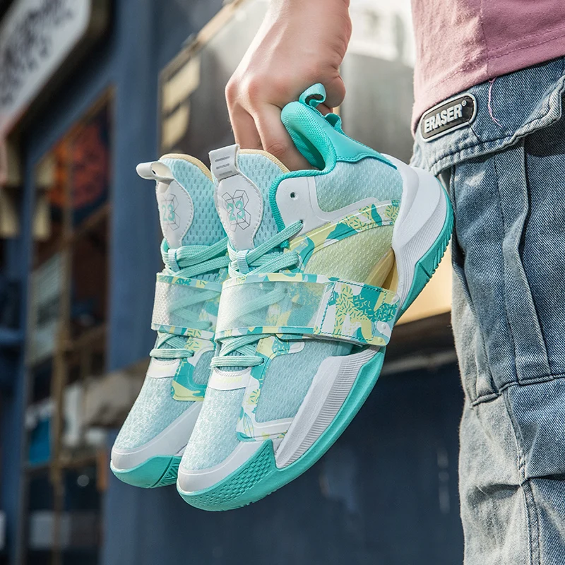 Men's Basketball Shoes Fashion Night light Sneakers Wear-resistant New Sports Shoes Outdoor Mesh Breathable Casual Running Shoe
Men's Basketball Shoes Fashion Night light Sneakers Wear-resistant New Sports Shoes Outdoor Mesh Breathable Casual Running Shoe