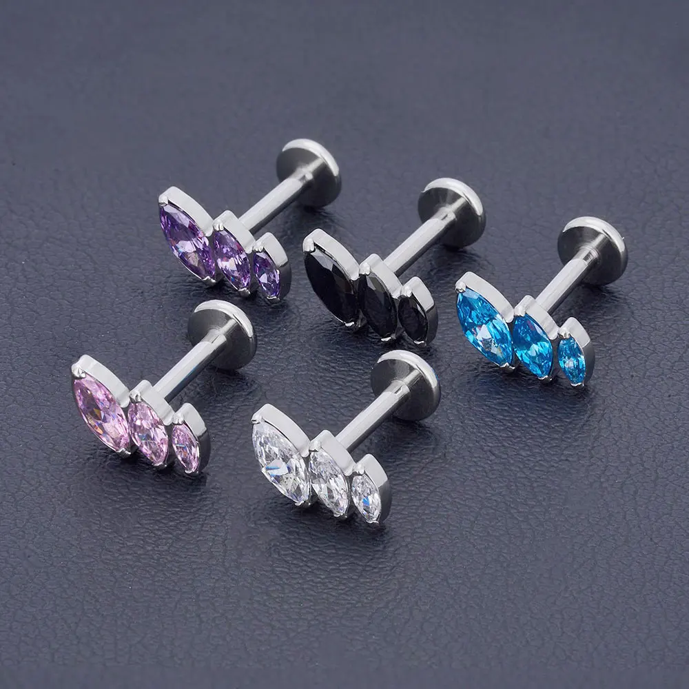 10PCS ASTM F136 G23 Titanium Women Piercing Jewelry Set Zircon Nose Rings Lip Studs Tragus Cartilage Ear Earrings Fashion Body J
10PCS ASTM F136 G23 Titanium Women Piercing Jewelry Set Zircon Nose Rings Lip Studs Tragus Cartilage Ear Earrings Fashion Body J