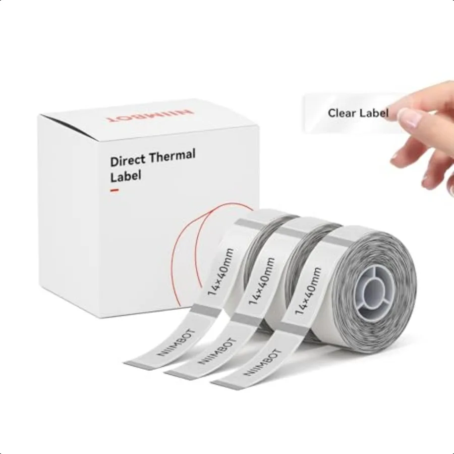 Label Maker Tape for D11 D110 D101 Label Maker 14 x 40 mm 0.55'' x 1.57'' 3Rolls for Home Office Labeling Tape Replacement Clea
Label Maker Tape for D11 D110 D101 Label Maker 14 x 40 mm 0.55'' x 1.57'' 3Rolls for Home Office Labeling Tape Replacement Clea