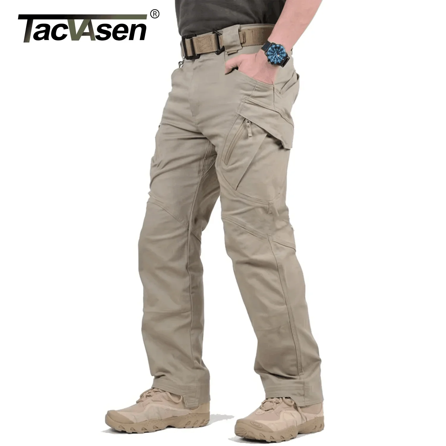 TACVASEN IX9 City Cargo Pants Mens Multi Pockets Work Pants Cotton Stretch Casual Trousers Outdoor Training Hiking Pants Male
TACVASEN IX9 City Cargo Pants Mens Multi Pockets Work Pants Cotton Stretch Casual Trousers Outdoor Training Hiking Pants Male
