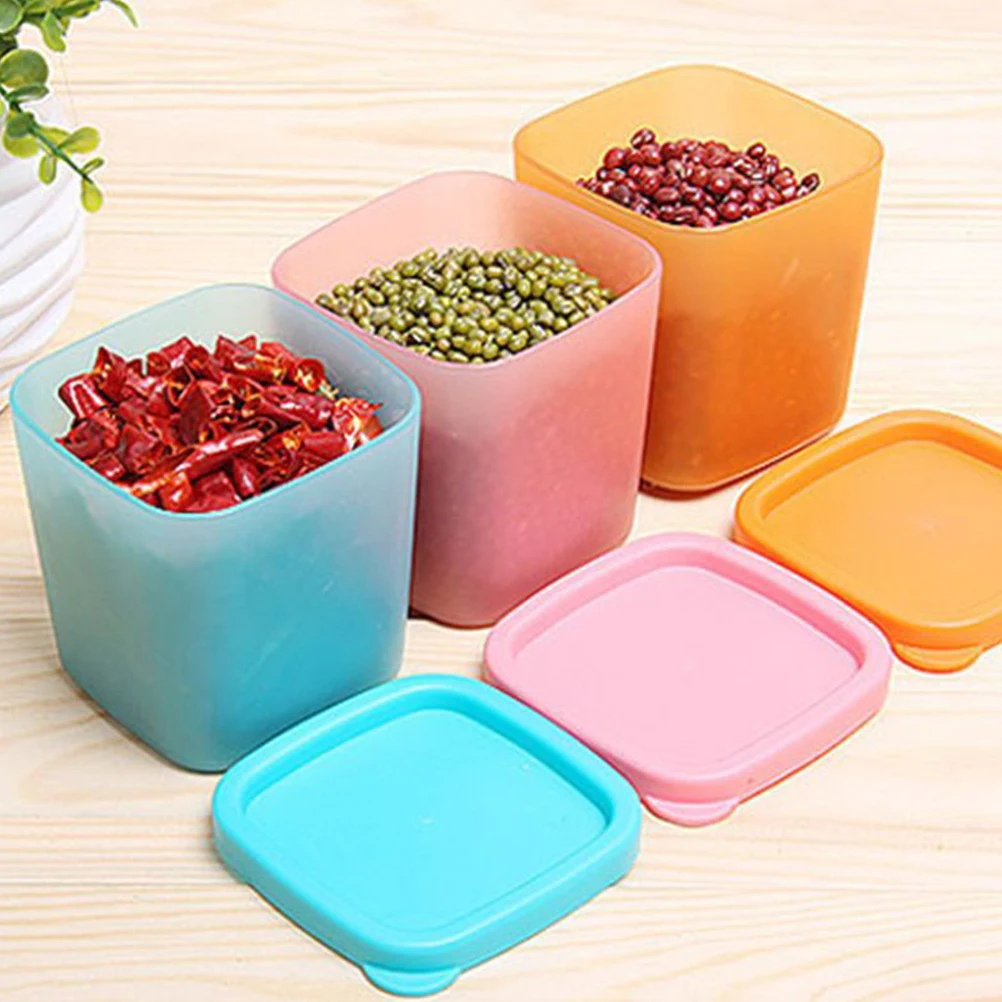 9Pcs Keeping Storage Boxes Multi-Functional Refrigerator Preservation Fruit Container Butter Snack Storage Kitchen
