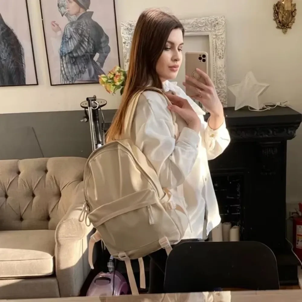Women's Leather Travel Backpack - Large Capacity Rucksack for School & Trips, Durable Shoulder Bag Teen Girls Mochila
Women's Leather Travel Backpack - Large Capacity Rucksack for School & Trips, Durable Shoulder Bag Teen Girls Mochila