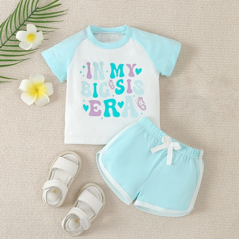 Suefunskry Baby Girl 2Pcs Summer Outfits Short Sleeve Butterfly Letter Print T-Shirt + Shorts Set Infant Clothes
Suefunskry Baby Girl 2Pcs Summer Outfits Short Sleeve Butterfly Letter Print T-Shirt + Shorts Set Infant Clothes