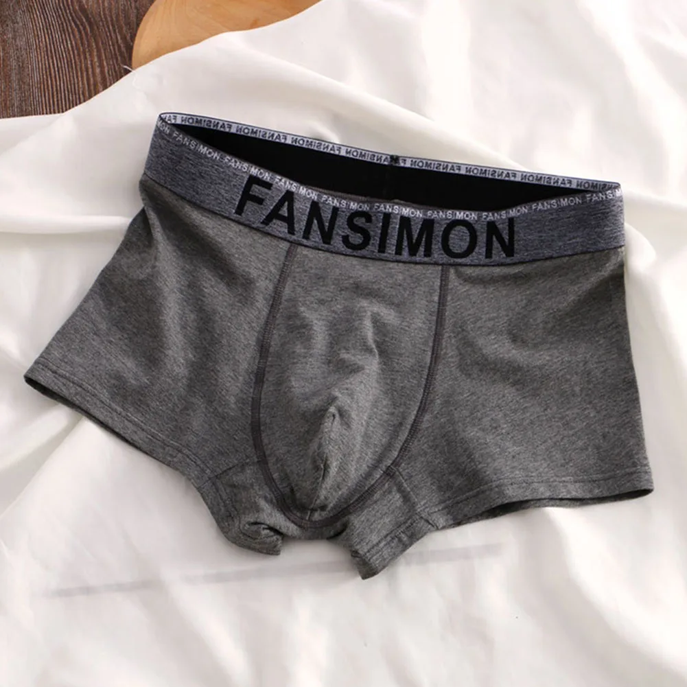 Comfortable Men's Boxers Briefs Underpants Middle Waist Shorts Cotton Fabric Solid Pattern Stylish Sexy Men's Underwear
Comfortable Men's Boxers Briefs Underpants Middle Waist Shorts Cotton Fabric Solid Pattern Stylish Sexy Men's Underwear