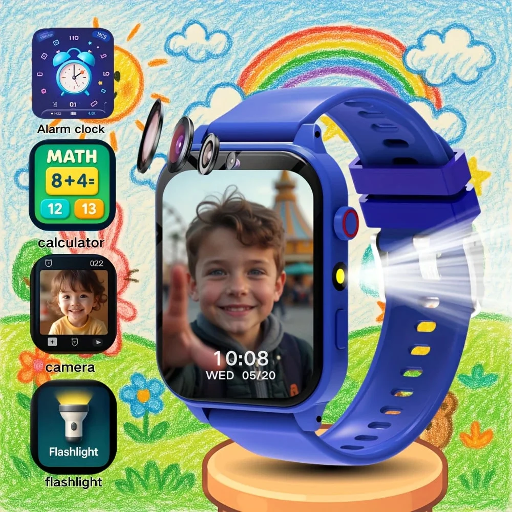 2026 New Kids Smart Watch, Children's Game Watch,, Ultra-Low Power Chip, Features Pedometer, Camera, Flashlight, Sleep Monitorin
2026 New Kids Smart Watch, Children's Game Watch,, Ultra-Low Power Chip, Features Pedometer, Camera, Flashlight, Sleep Monitorin