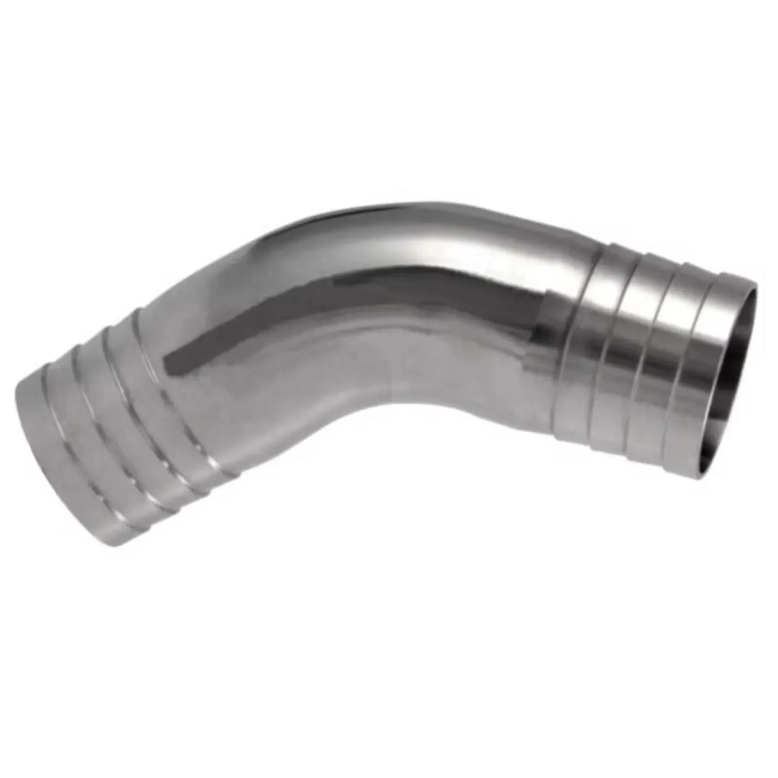 Fit Tube ID 10/12.7/16/19/22/25/32/38/45/51/57/63/76/89mm Barbed Equal 45 Degree Elbow 304 Stainless Steel Sanitary Pipe Fitting
Fit Tube ID 10/12.7/16/19/22/25/32/38/45/51/57/63/76/89mm Barbed Equal 45 Degree Elbow 304 Stainless Steel Sanitary Pipe Fitting