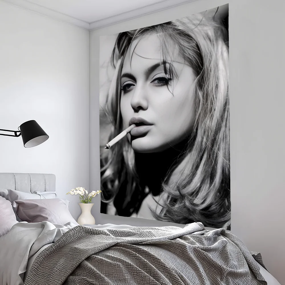 Angelina J-Jolie V-Vintage Tapestry Bedroom Living Bar Outdoor Microfiber Festival Decoration Background Art Banner
Angelina J-Jolie V-Vintage Tapestry Bedroom Living Bar Outdoor Microfiber Festival Decoration Background Art Banner