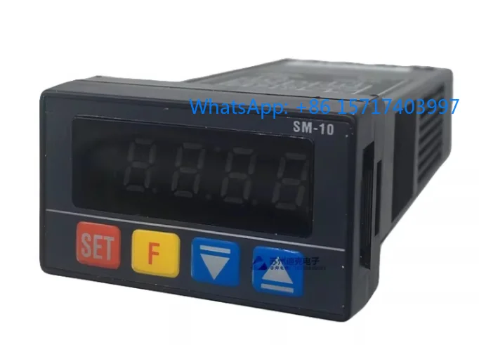 Taiwan SM-10-20 multi-function line speed meter four-digit digital display meter pulse signal AC220V
Taiwan SM-10-20 multi-function line speed meter four-digit digital display meter pulse signal AC220V