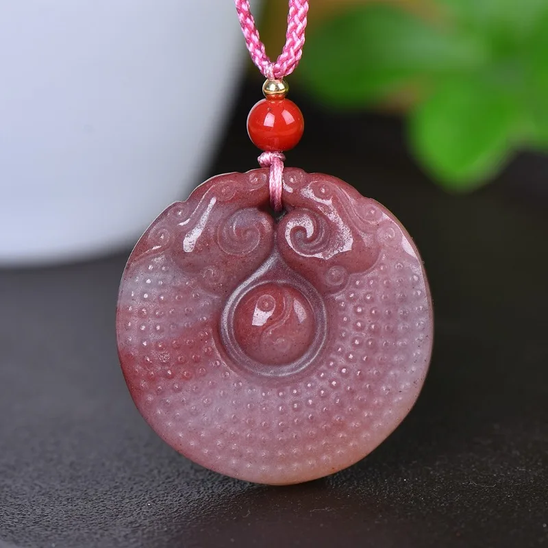 Exquisite Violet Double Dragon Protector Men's and Women's Pendant
Exquisite Violet Double Dragon Protector Men's and Women's Pendant