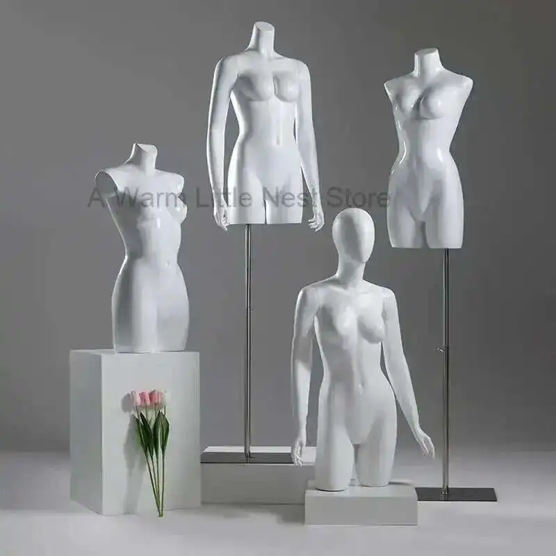 Female Half-length Mannequins for Bra Panties Clothing Store Mannequin Display Full Body for Underwear Clothes Women Mannequin
Female Half-length Mannequins for Bra Panties Clothing Store Mannequin Display Full Body for Underwear Clothes Women Mannequin