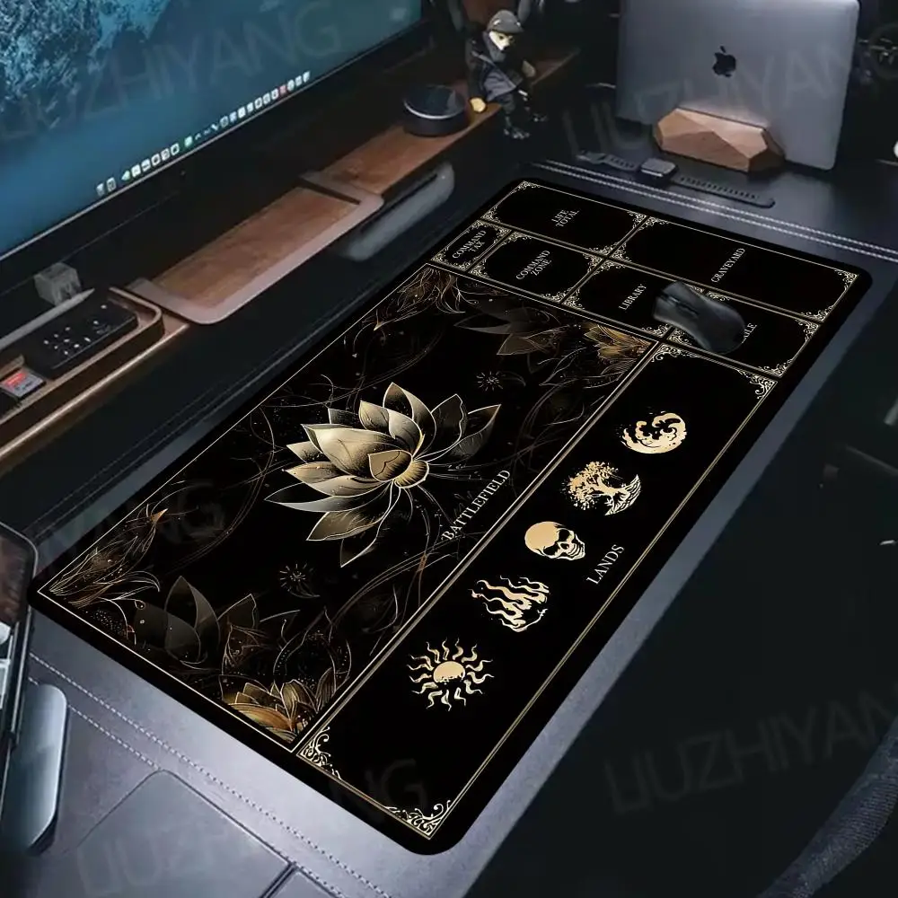 MTG TCG Dark Lotus Card Game Mat, 900x400mm, with Magic Zone, Oversized Non-Slip Rubber Gaming Surface Mat, Perfect for Parties
MTG TCG Dark Lotus Card Game Mat, 900x400mm, with Magic Zone, Oversized Non-Slip Rubber Gaming Surface Mat, Perfect for Parties