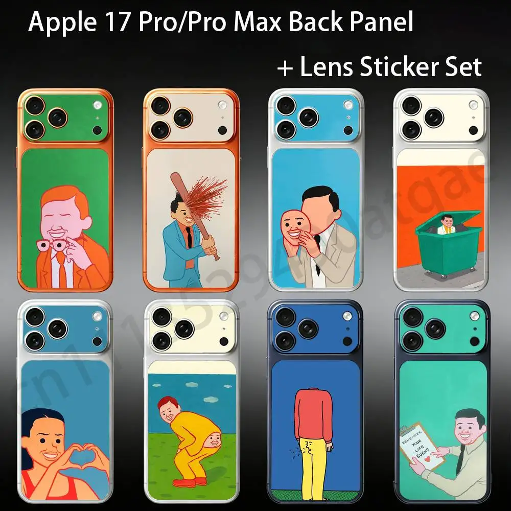 Art Joan C-Cornella Funny For iPhone 17proMax/17pro Full Cover Decal Skin Wrap Colorful Rear Protective Sticker Film
Art Joan C-Cornella Funny For iPhone 17proMax/17pro Full Cover Decal Skin Wrap Colorful Rear Protective Sticker Film