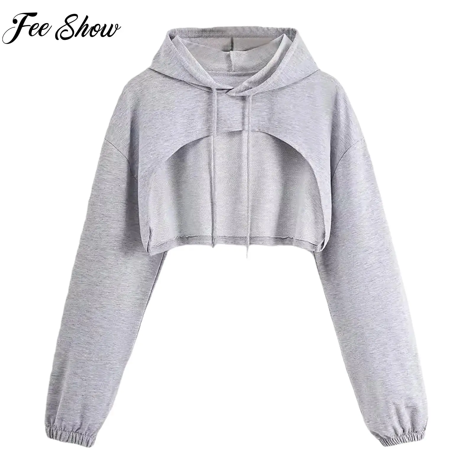 Gym Hoodie for Women Yoga Clothes Long Sleeve Hoodie Solid Color Crop Top Drawstring Hooded Sweatshirt for Workout Running Dance
Gym Hoodie for Women Yoga Clothes Long Sleeve Hoodie Solid Color Crop Top Drawstring Hooded Sweatshirt for Workout Running Dance
