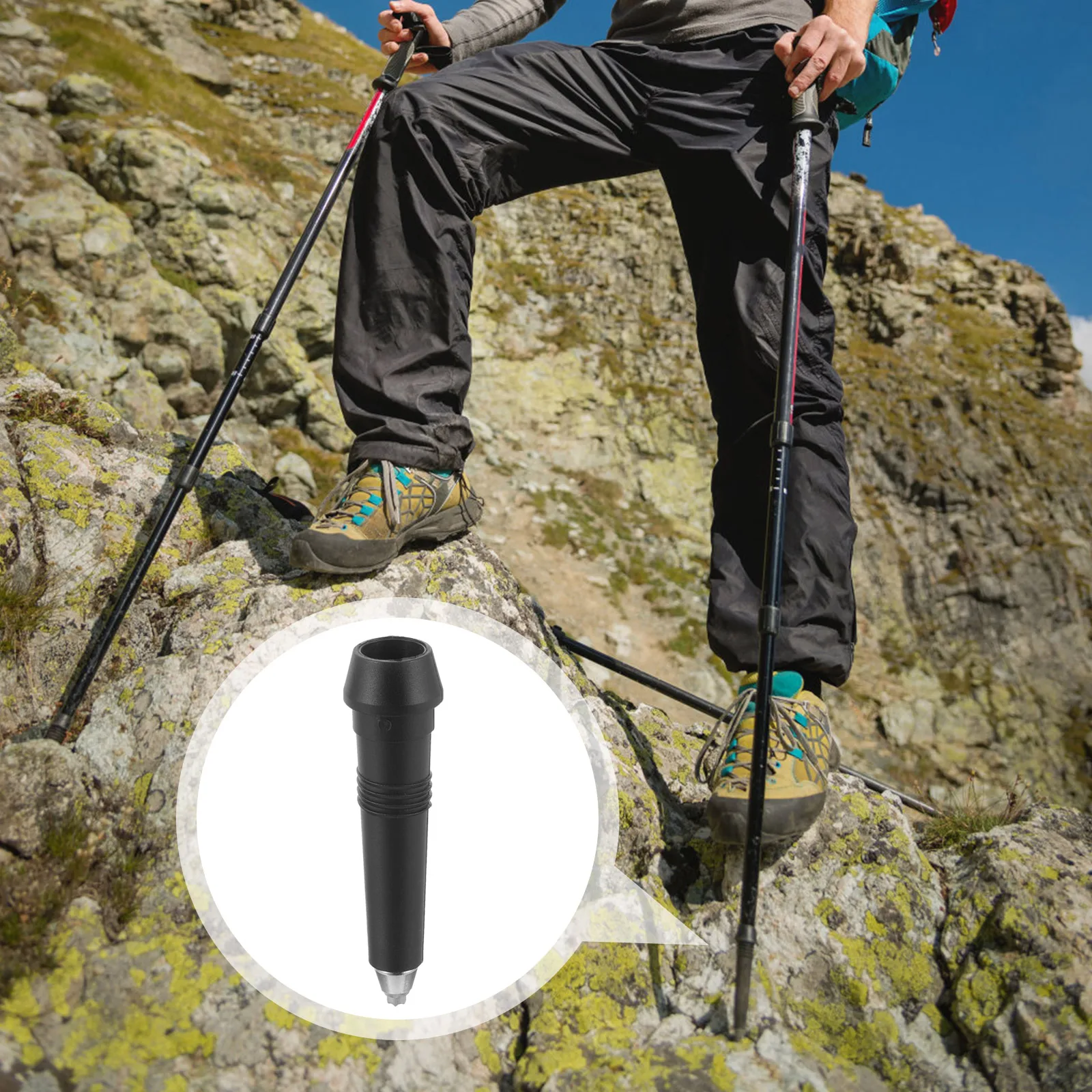 Plastic Cane Replacement Trekking Pole Tips Hiking Pole Feet Walking Stick Tips Carbon Fiber Metal For Nordic Walking Sticks 
Plastic Cane Replacement Trekking Pole Tips Hiking Pole Feet Walking Stick Tips Carbon Fiber Metal For Nordic Walking Sticks