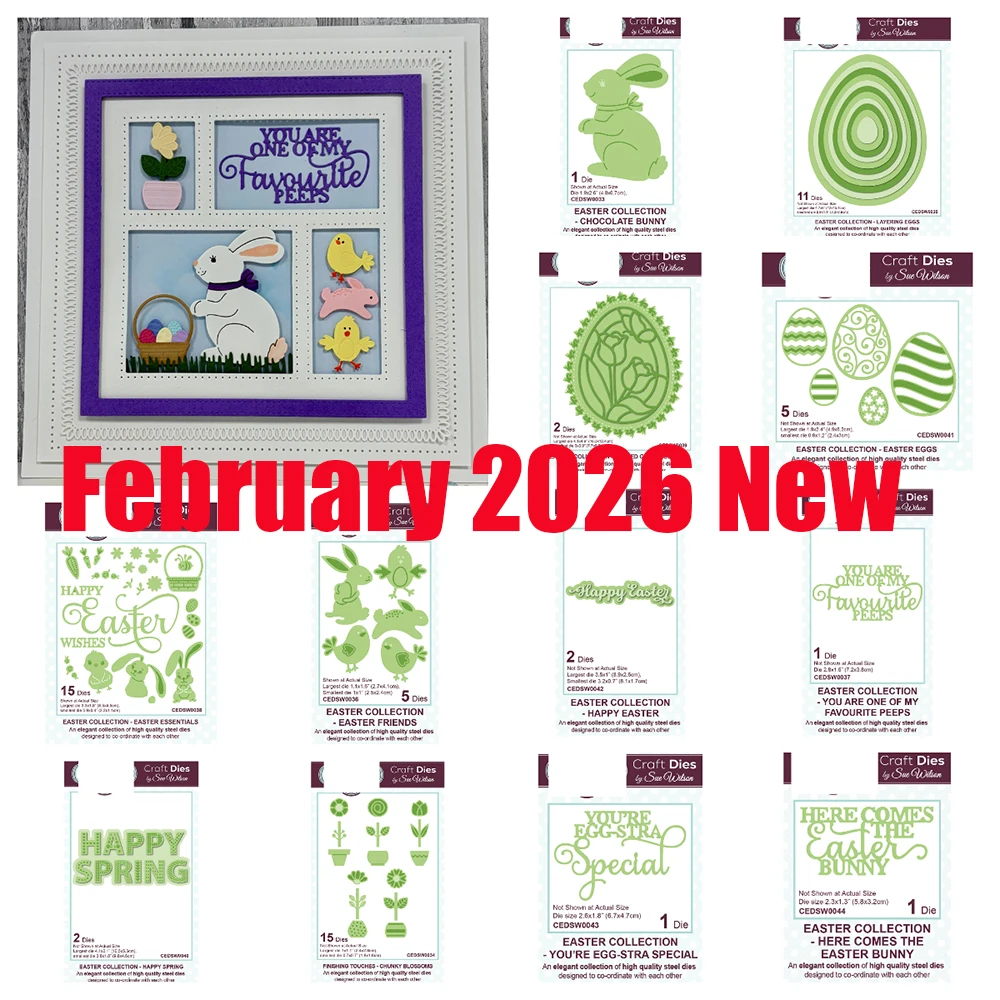 Новинка января 2026: Металлические вырубные ножи и штампы Karen Burniston для скрапбукинга и создания фотоальбомов своими руками, серия «Отправляем любовь»
Новинка января 2026: Металлические вырубные ножи и штампы Karen Burniston для скрапбукинга и создания фотоальбомов своими руками, серия «Отправляем любовь»