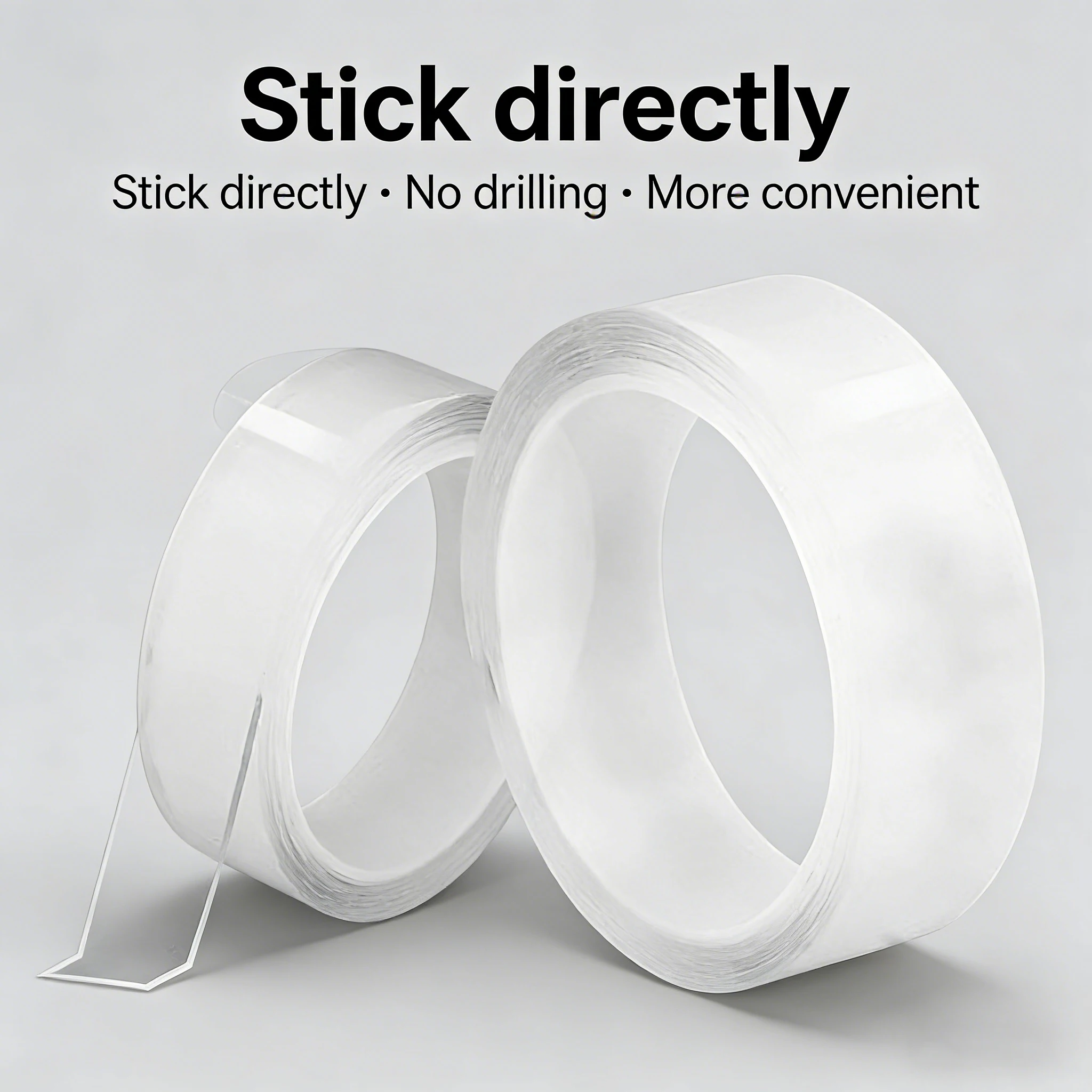 Traceless Nano Mounting Tape Strong Adhesive Washable Reusable No Damage Surface for Home Use
Traceless Nano Mounting Tape Strong Adhesive Washable Reusable No Damage Surface for Home Use