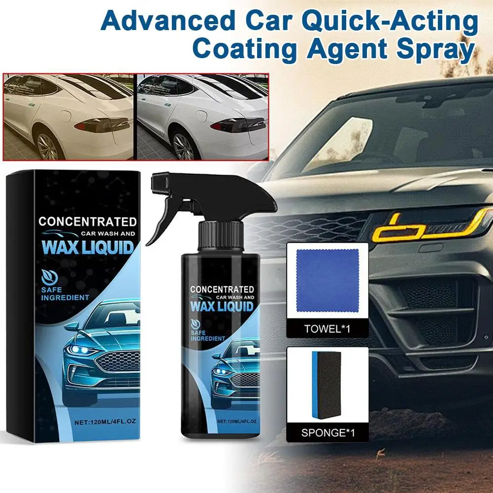 New Car Coating Spray Multi-Functional Coating Renewal Agent Quick High Scratch Coating Protection Spray Agent Remover Car L5U9
New Car Coating Spray Multi-Functional Coating Renewal Agent Quick High Scratch Coating Protection Spray Agent Remover Car L5U9