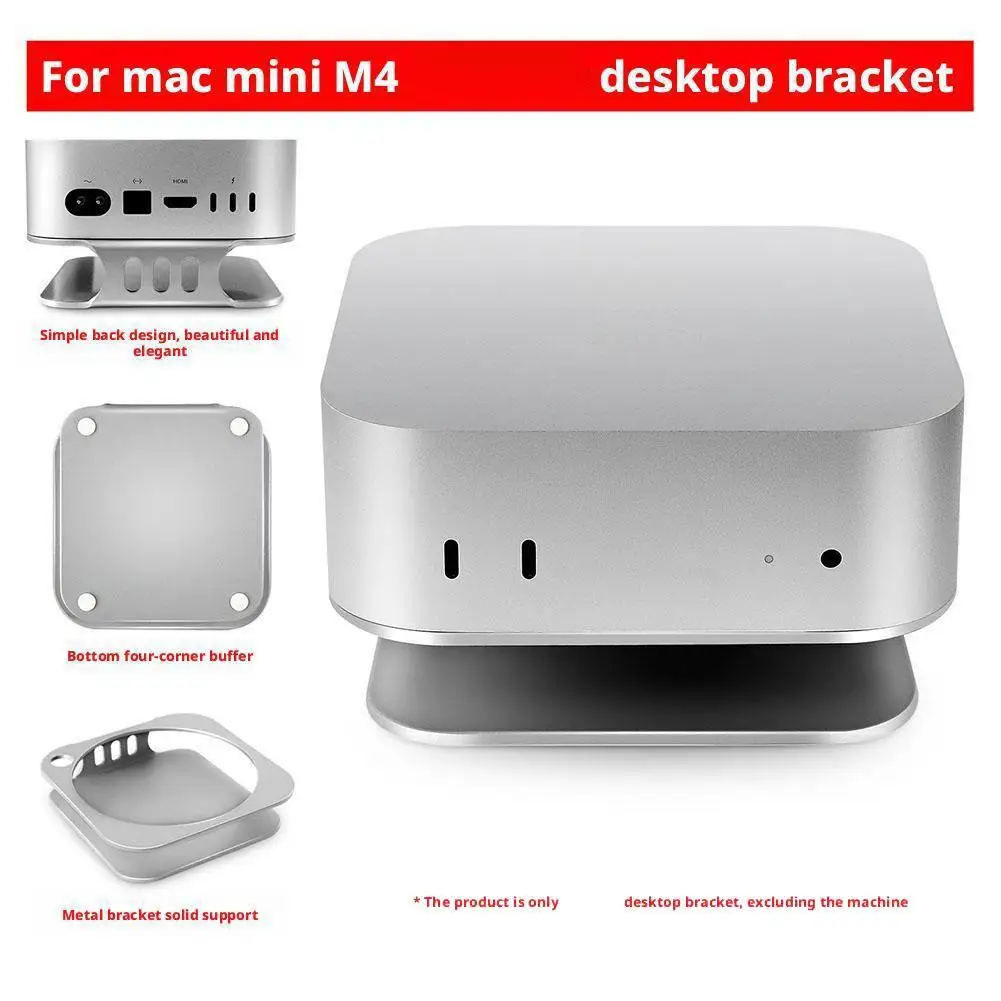 Настольная подставка для Mac Mini M4 и M4 Pro 2024, базовый кронштейн, рассеивание тепла, алюминиевое крепление, док-станция, охлаждающий держатель, аксессуары
Настольная подставка для Mac Mini M4 и M4 Pro 2024, базовый кронштейн, рассеивание тепла, алюминиевое крепление, док-станция, охлаждающий держатель, аксессуары