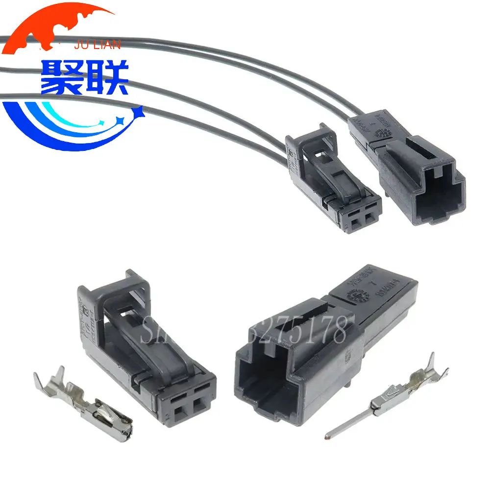 1Set 2Pin 4B0971832 4E0972575 1-1534113-1 1534155-1 AC Assembly Car License Plate Lamp Wire Harness Plug With Terminal for VW
1Set 2Pin 4B0971832 4E0972575 1-1534113-1 1534155-1 AC Assembly Car License Plate Lamp Wire Harness Plug With Terminal for VW
