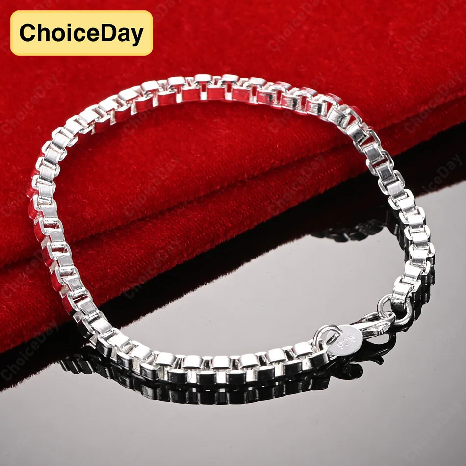 ChoiceDay 925 Sterling Silver 8 Inch 20cm Luxury Square Bracelet Women Accessories Party Gift Jewelry
ChoiceDay 925 Sterling Silver 8 Inch 20cm Luxury Square Bracelet Women Accessories Party Gift Jewelry