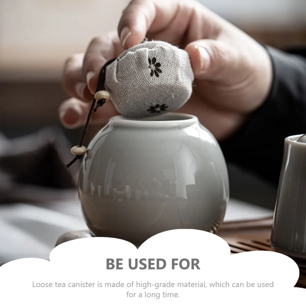 Portable Ceramic Tea Storage Jar Japanese Style Loose Tea Canister Travel Sealed Container Candy Coffee Sugar Holder
Portable Ceramic Tea Storage Jar Japanese Style Loose Tea Canister Travel Sealed Container Candy Coffee Sugar Holder