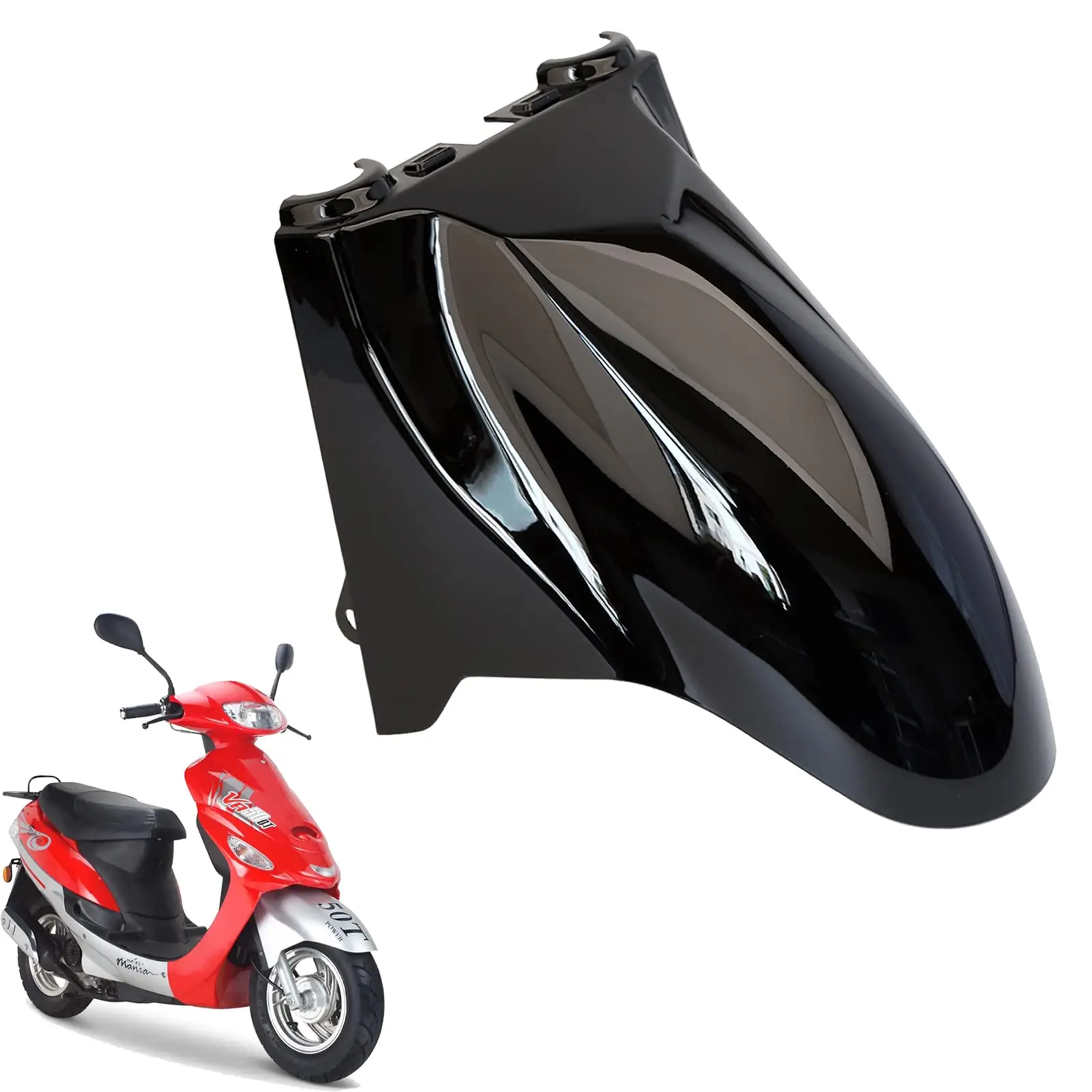 Scooter Body Parts Silver Black Red ABS Front Fender Mudguard Wheels Wrap Fit for Chinese 50cc Scooter Moped Taotao ATM50
Scooter Body Parts Silver Black Red ABS Front Fender Mudguard Wheels Wrap Fit for Chinese 50cc Scooter Moped Taotao ATM50