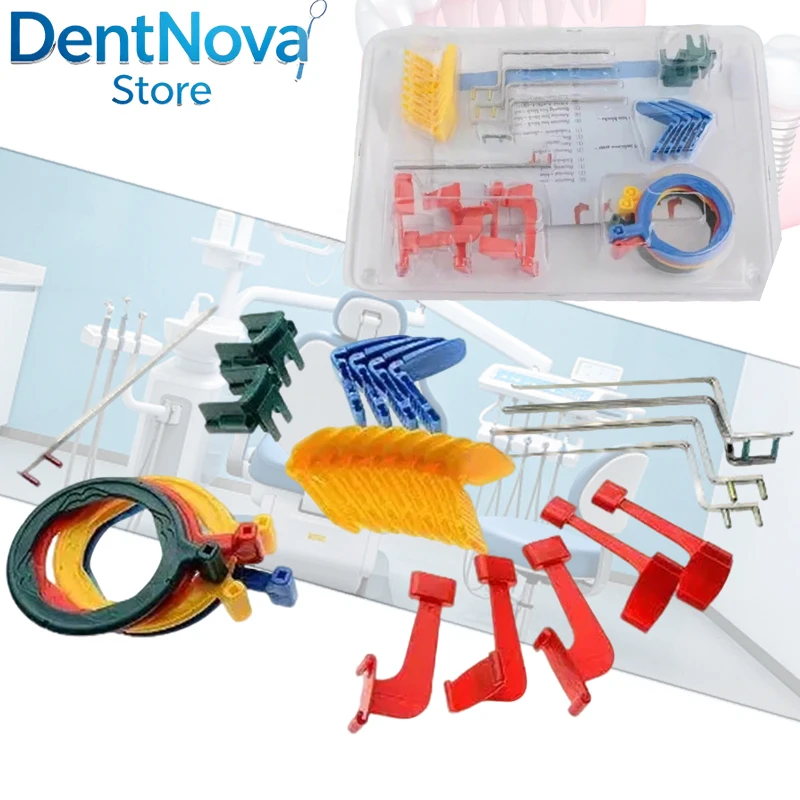 Dental X-Ray Film Positioner System FPS 3000 Kit with Bite Block for Parallel Technique Radiology
Dental X-Ray Film Positioner System FPS 3000 Kit with Bite Block for Parallel Technique Radiology