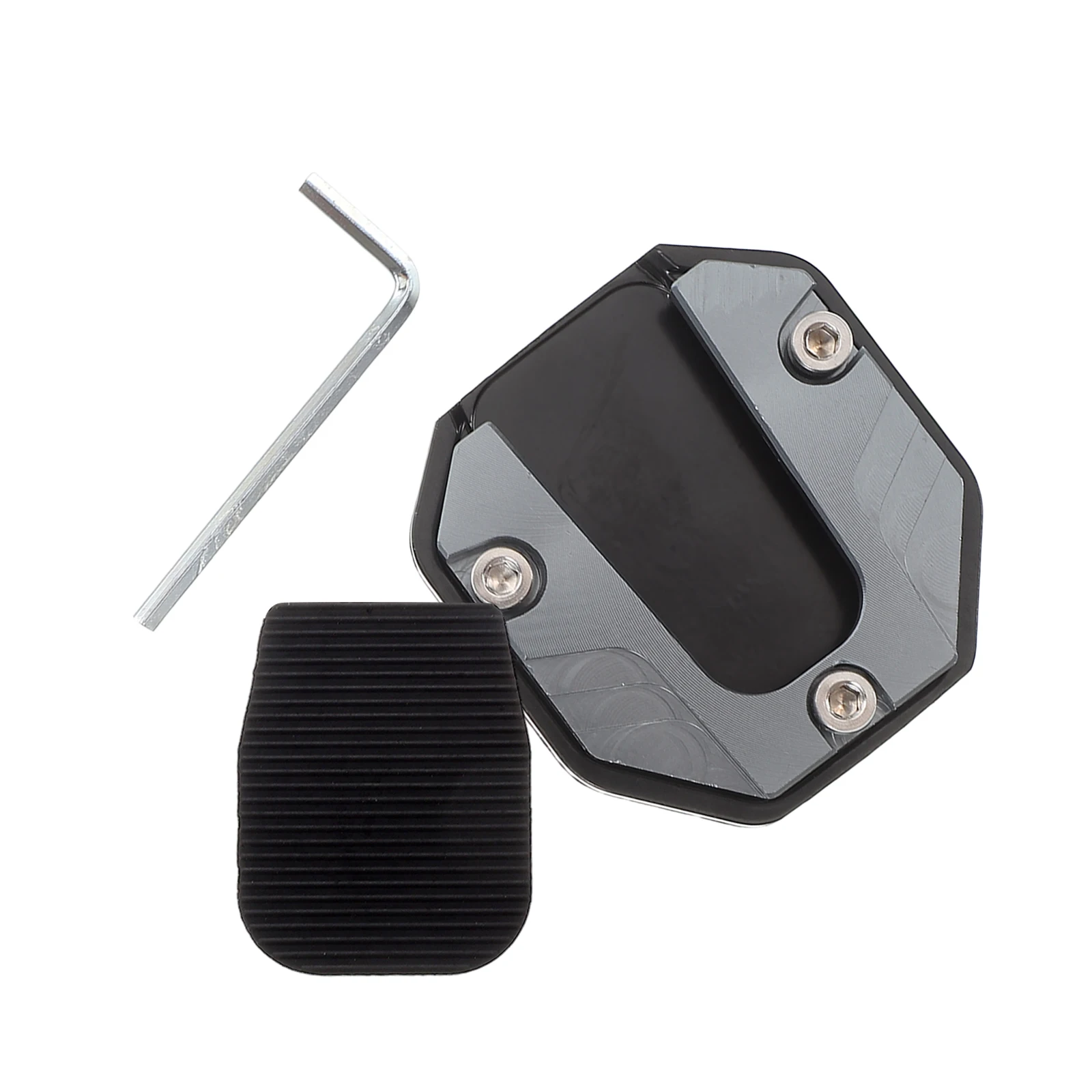 Aluminum Motorcycle Kickst Pad Front Foot Anti Slip Grey Pegs Durable Enlarged Platform Stable Riding Various Models Parking St
Aluminum Motorcycle Kickst Pad Front Foot Anti Slip Grey Pegs Durable Enlarged Platform Stable Riding Various Models Parking St