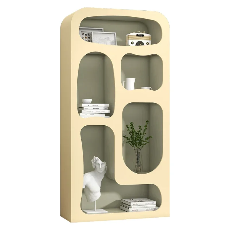 Simple Solid Color Bookcase Living Room Study Open Display Cabinet Bedroom Floor High Cabinet
Simple Solid Color Bookcase Living Room Study Open Display Cabinet Bedroom Floor High Cabinet
