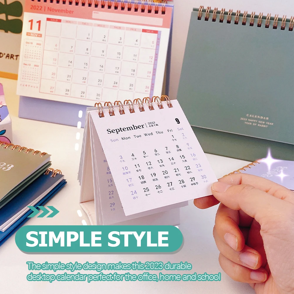 4pcs 2023 Desktop Standing Flipped Planner Paper Simple Style Home Office Decorative For School Household Use Tabletop 
4pcs 2023 Desktop Standing Flipped Planner Paper Simple Style Home Office Decorative For School Household Use Tabletop