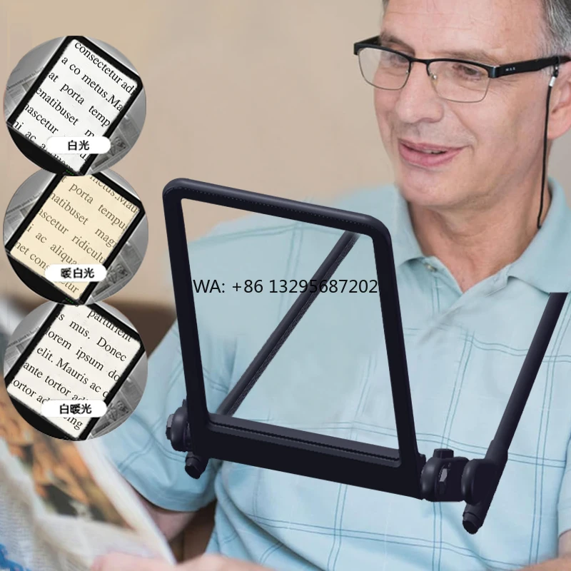 LED Magnifying Lamp with Neck 3X Lighted Magnifying Glass with Light for Reading Seniors Hobbies Craft
LED Magnifying Lamp with Neck 3X Lighted Magnifying Glass with Light for Reading Seniors Hobbies Craft