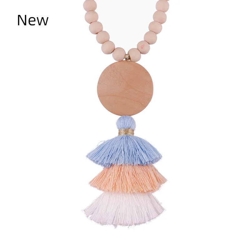 Wood Tassel Necklace 2018 New Trendy Monogram Blank Bohemian Hula Tassel Pendant Long Necklace for Women Jewelry
Wood Tassel Necklace 2018 New Trendy Monogram Blank Bohemian Hula Tassel Pendant Long Necklace for Women Jewelry