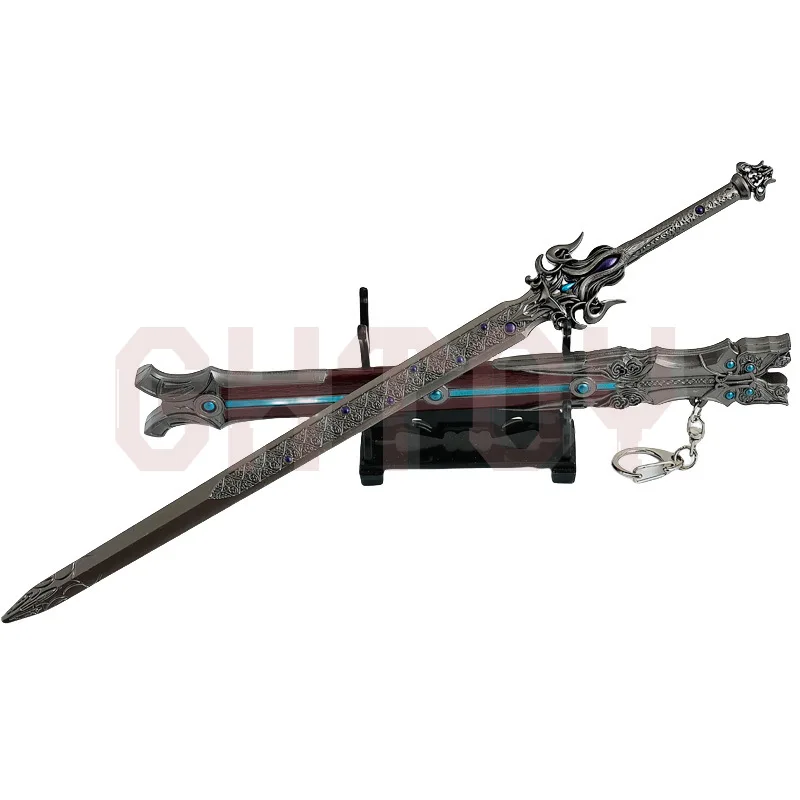 28cm Chinese Anime Peripheral Qin Mu Guards The Sword All Metal Crafts Weapon Model Melee Knife Outdoor Katana Ornament Toy Gift
28cm Chinese Anime Peripheral Qin Mu Guards The Sword All Metal Crafts Weapon Model Melee Knife Outdoor Katana Ornament Toy Gift