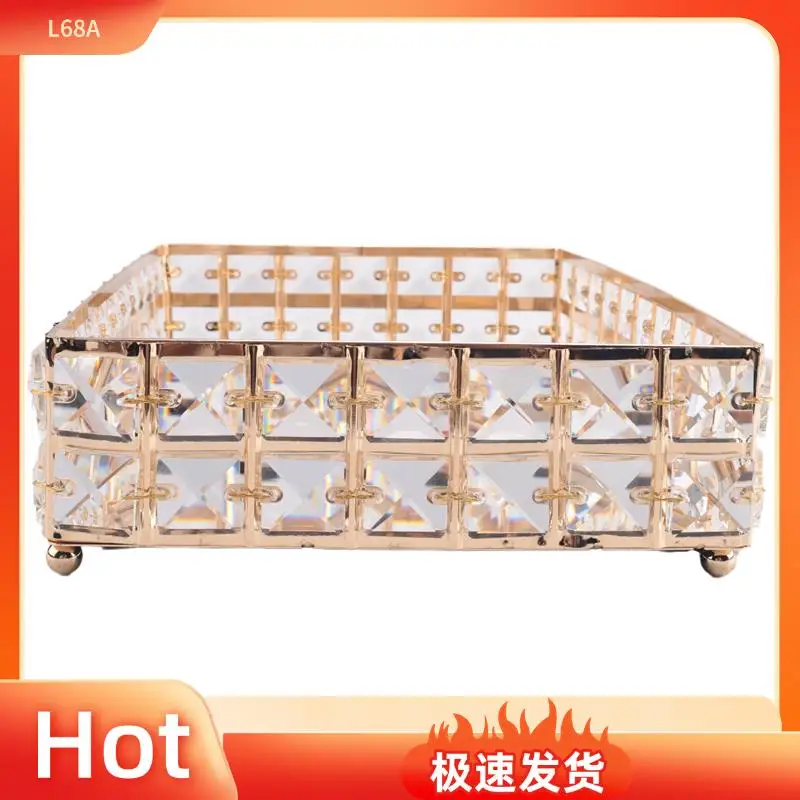 L68A 1PC Square Crystal Tray Household Cosmetics Storage Pallet Fruit Container Snacks Plate Wedding Decor Supplies
L68A 1PC Square Crystal Tray Household Cosmetics Storage Pallet Fruit Container Snacks Plate Wedding Decor Supplies