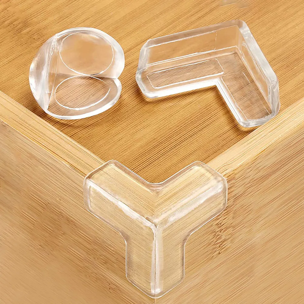 4/8 pcs Child Baby Safety Silicone Protector Table Soft Transparent Children Anti Collision Table Corner Edge Protection Cover
4/8 pcs Child Baby Safety Silicone Protector Table Soft Transparent Children Anti Collision Table Corner Edge Protection Cover