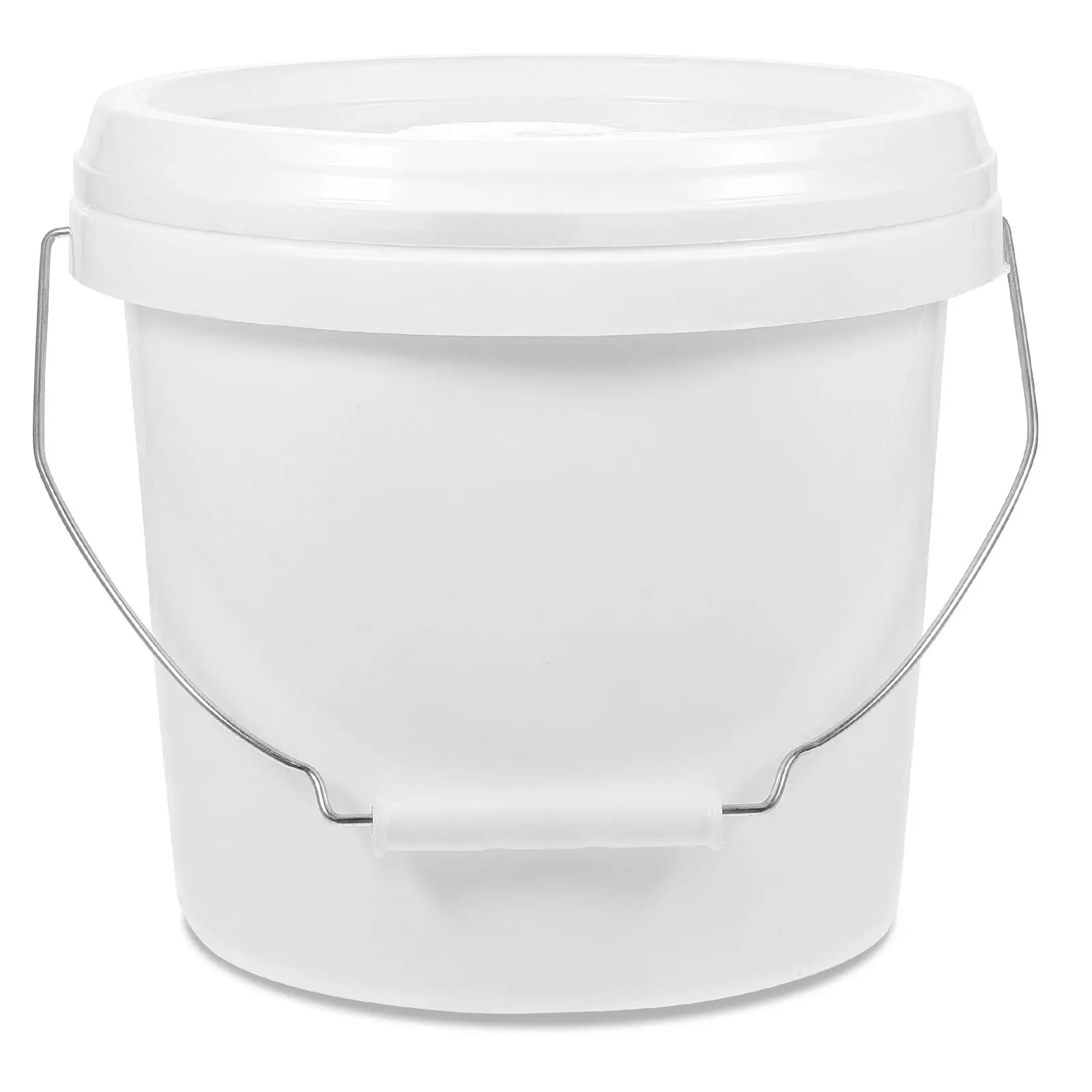 1 gallon paint bucket 5L white ABS plastic container with handle lightweight durable storage for pigment paint home use empty
1 gallon paint bucket 5L white ABS plastic container with handle lightweight durable storage for pigment paint home use empty
