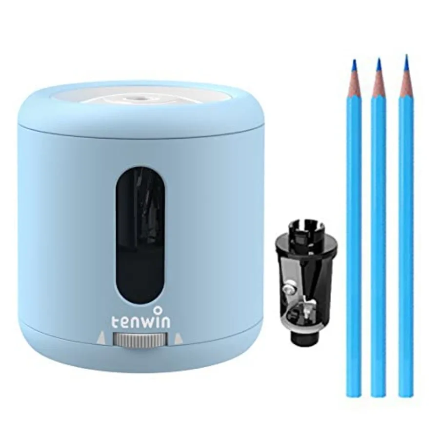 tenwin Electric Pencil Sharpener, Battery Powered and Portable Pencil Sharpeners Kid, Blade to Fast Sharpen, Suitable for NO.2/
tenwin Electric Pencil Sharpener, Battery Powered and Portable Pencil Sharpeners Kid, Blade to Fast Sharpen, Suitable for NO.2/