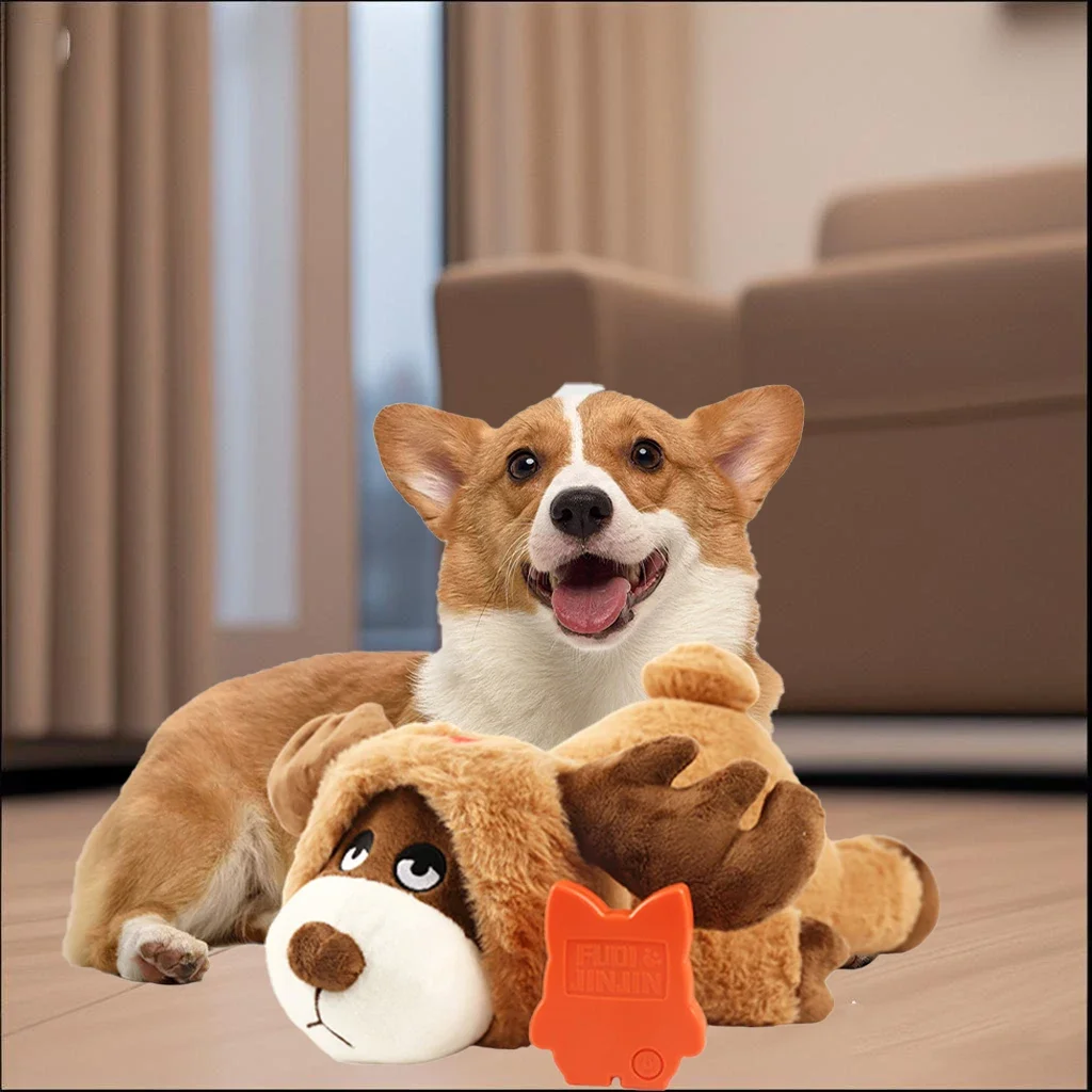 Christmas Warm and Comfortable Soft Plush Dog Toy with Heartbeat - Interactive Pet Companion for Puppies and Cats, Training Gift
Christmas Warm and Comfortable Soft Plush Dog Toy with Heartbeat - Interactive Pet Companion for Puppies and Cats, Training Gift